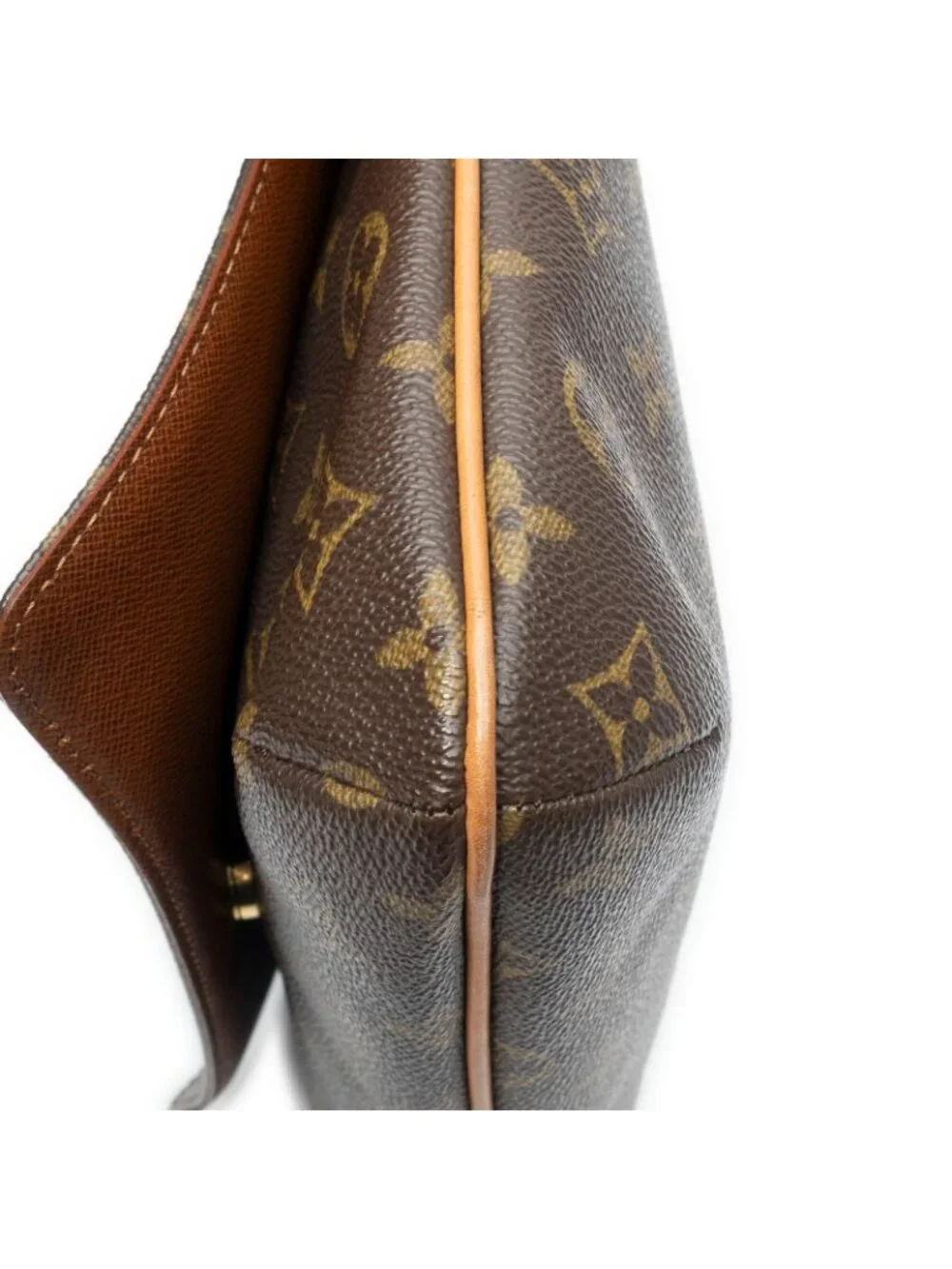 Louis Vuitton Musette Tango Brown Monogram Canvas Crossbody